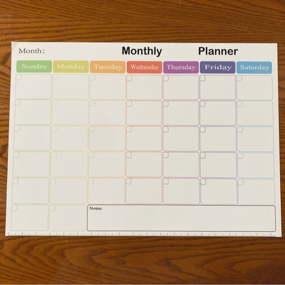❤️‍🔥 (5/20) Magnetic Monthly Planner/Weekly Planner/To Do List Dry Erase Boards - Picture 4 of 8